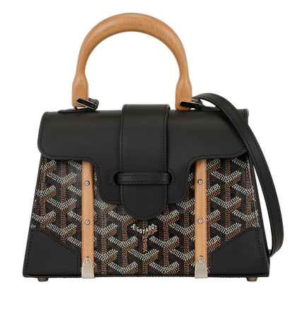 Saigon Mini Bag, &pound;2,250, Handbags, Black, Leather, Front view